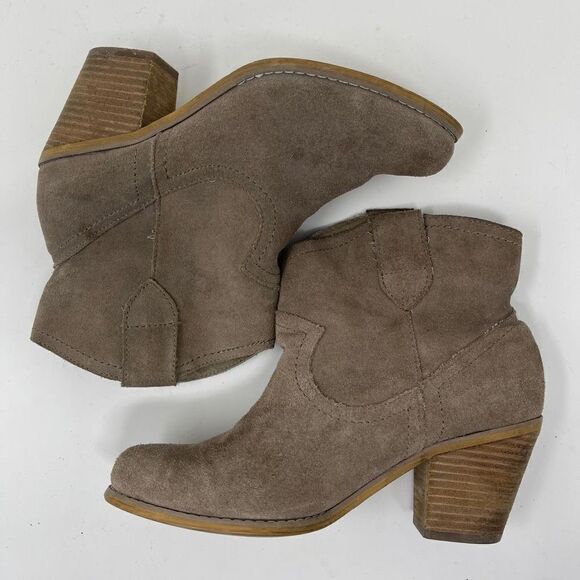 Steve Madden Women Ankle Boots Heeled Brown Size 6 - Picture 5 of 11